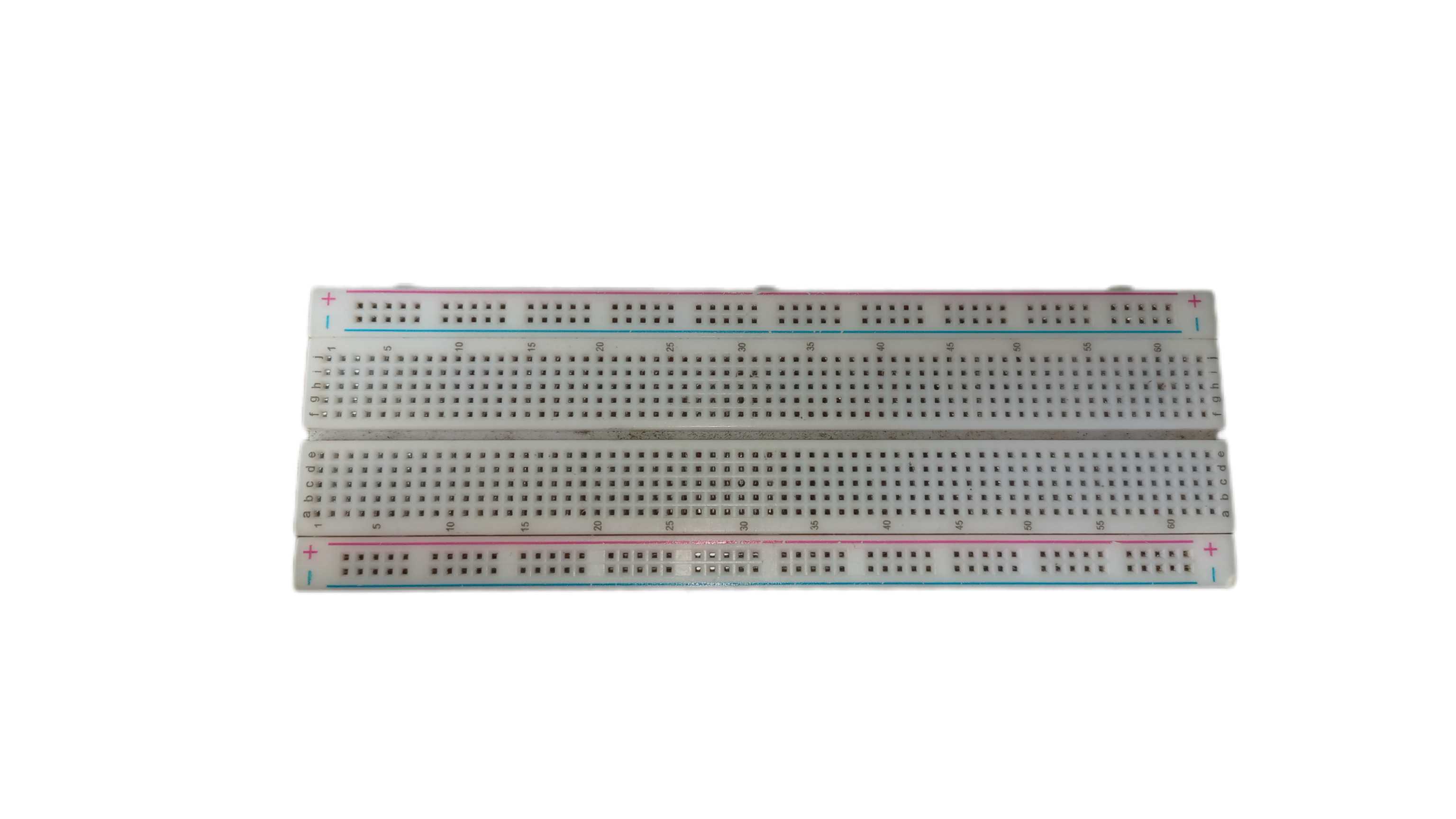 Vista físico del protoboard