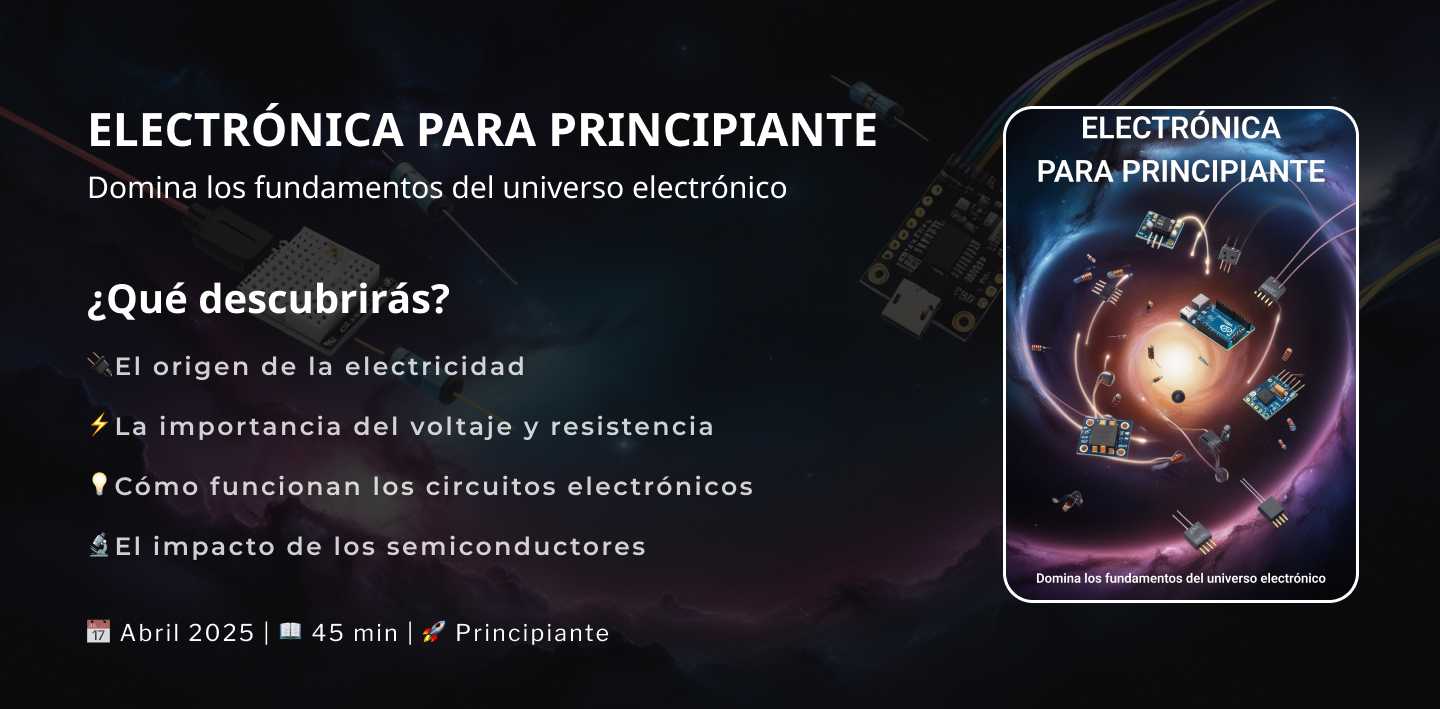 Introducción al artículo de "Electrónica para Principiante: Domina los Fundamentos del Universo Electrónico"